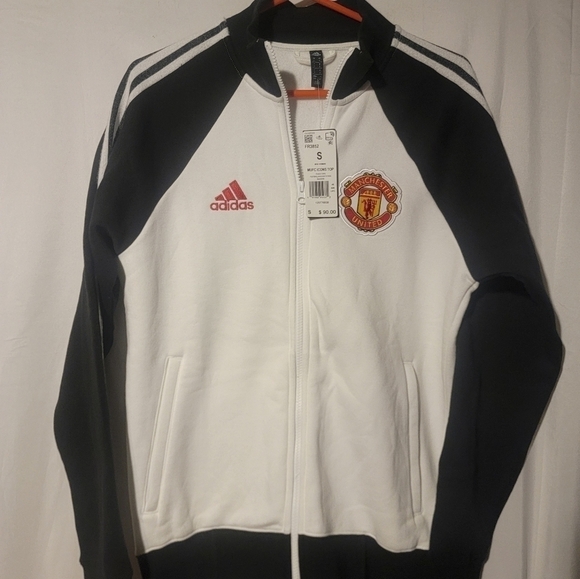 adidas 2020-21 MANCHESTER UNITED ICONS TOP (FR3852) Size Small - Picture 1 of 8
